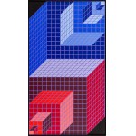 Victor Vasarely (1906 Pécs - 1997 Paryż), Tsika, 1970-1976