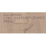 Jan Pamuła (ur. 1944, Spytkowice k. Wadowic), Brama z cyklu Systemy, 1975