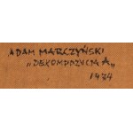 Adam Marczyński (1908 Kraków - 1985 Kraków), Dekompozycja A, 1974