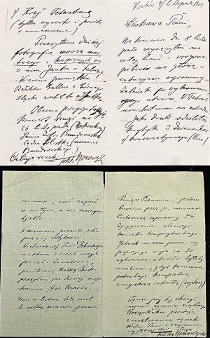 Feliks Nowowiejski(1877-1946)- 2 listy