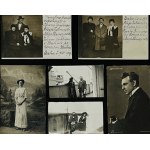 Ignacy Friedman- 4 pocztówki i 2 fotografie