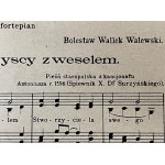 Bolesław Wallek Walewski- list do Marii Paruszewskiej