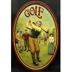Reklama gry w golfa