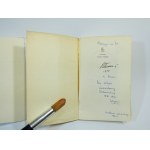 New poems Slonimski first edition autograph of the author
