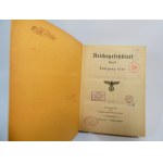 Reichsgesetzblatt 1941 Teil I Amtsblatt des Dritten Reichs Reichs gesetzblatt