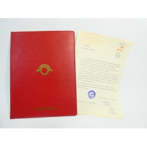 Dyplom Lubuska Fabryka Zgrzeblarek Bawełnianych w Zielonej Górze Falubaz Polmatex Zielona Góra 1980