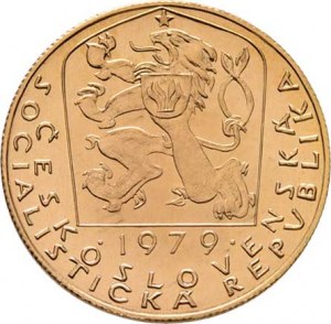 Československo, období 1960 - 1990, Dukát 1979 - Karel IV. (pouze 3283 ks), 3.489g