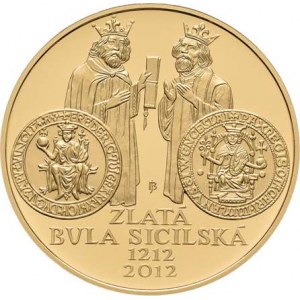 Česká republika, 1993 -, 10000 Koruna 2012 - Zlatá bula sicilská, KM.134