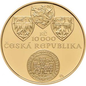 Česká republika, 1993 -, 10000 Koruna 2012 - Zlatá bula sicilská, KM.134