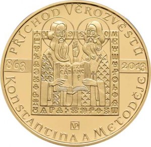 Česká republika, 1993 -, 10000 Koruna 2013 - Konstantin a Metoděj, KM.143