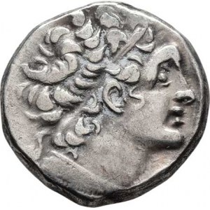Egypt, Ptolemaios XII. Neos Dionysos, 80 - 51 př.Kr., AR Tetradrachma, rok 14 (= 68/67 př.Kr), hlav