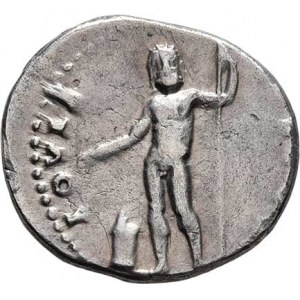 Vespasianus, 69 - 79, AR Denár, Rv:IOVIS.CVSTOS., stoj.Jupiter, RIC.124b,