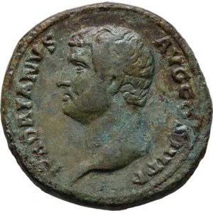 Hadrianus, 117 - 138, AE Dupondius, Rv:RESTITVTORI.HISPANIE.S.C., hold