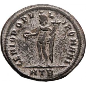Diocletianus, 284 - 305, AE Follis, Rv:GENIO.POPVLI.ROMANI., RIC.6.17a,