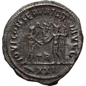 Maximianus Herculius, I.období vlády, 286 - 305, AE Antoninianus, Rv:IOVI.CONSERVATORI.AVGG.,