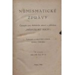 Numismatické časopisy a sborníky :, Numismatické zprávy - kompletní - včetně přílohy