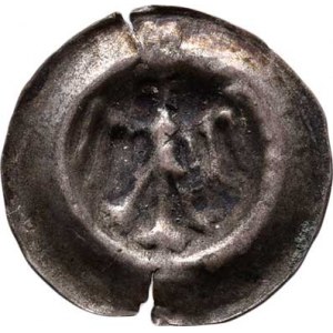 Branibory, kurfiřt Friedrich II., 1440 - 1470, AR Hohlpfennig, minc. Stendal, Sa.4673 (obr.2488),