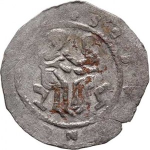 Vladislav I., úděl. knížetem na Olomoucku, 1110-1113, Denár, Ca.532, V-P.231 - v reversu 3 hvězdy,