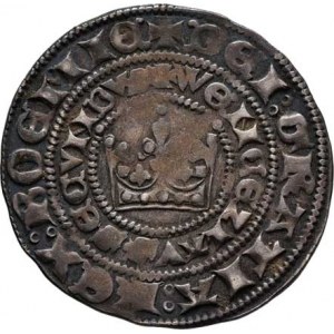 Václav II., 1283 - 1305, Pražský groš, Sm.2, Ch.5, rubní značka Ně.2, 3.774g,