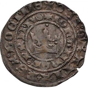 Jan Lucemburský, 1310 - 1346, Pražský groš, Cn.28, rubní značka Ně.5, 3.624g,