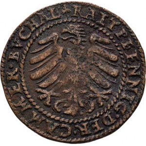 Maxmilian II., 1564 - 1576, Početní peníz 1571, Vratislav-Leve, Pro.A.8.1.1,