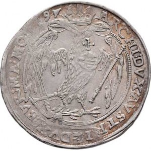 Rudolf II., 1576 - 1612, Tolar 1597, Č.Budějovice-Mattighoffer, J.54, MKČ.429,