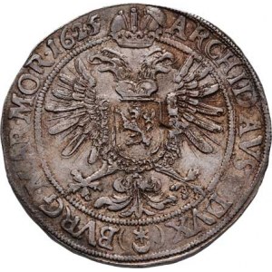 Ferdinand II., 1619 - 1637 (Mince dobrého zrna), Tolar 1625, Praha-Suttner, J.50, MKČ.741, 29.054g,