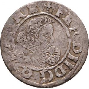 Ferdinand II., 1619 - 1637 (Mince dobrého zrna), Krejcar 1624, Nisa-neobsazeno, MKČ.1082a, 0.725g,