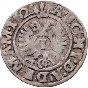 Ferdinand II., 1619 - 1637 (Mince dobrého zrna), Krejcar 1625, Nisa-neobsazeno, MKČ.1082a, 0.862g,