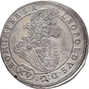 Leopold I., 1657 - 1705, XV Krejcar 1694 PM, Praha-provizorium, Höll.94.2.1,