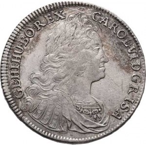 Karel VI., 1711 - 1740, Tolar 1723, Vratislav-vardajn Fortisch, MKČ.1909,