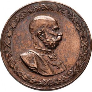 František Josef I., 1848 - 1916, Pichl - návštěva Strakovy akademie v Praze 1901 -