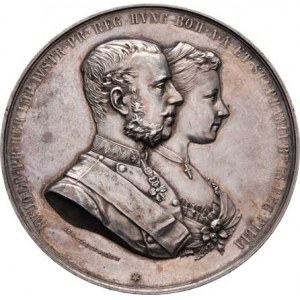Arcivévoda Rudolf a Stephanie Belgická, Tautenhayn - AR medaile na památku sňatku 10.V.1881 -