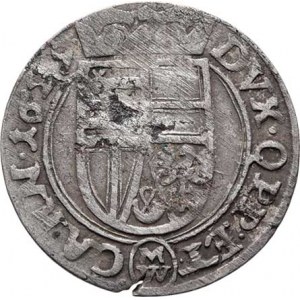 Opava, Karel Eusebius Liechtenstein, 1627 - 1684, 3 Krejcar 1629 MW, Wilke, Sa.41 (obr.14), Kop.640