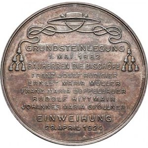 Linz, Christbauer - upomínka na dostavbu dómu 1862/1924 -
