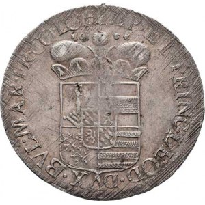 Lüttich-biskup., Maxmilián Jindřich Bav., 1665 - 1688, Patagon (Tolar) 1677, KM.20, Dav.4294, 27.75