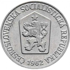 Československo 1961 - 1990, 3 Haléř 1962 - původní ražba, KM.52 (Al), 0.671g RR!