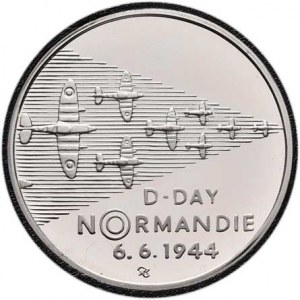 Česká republika, 1993 -, 200 Koruna 1994 - vylodění v Normandii, KM.12 (Ag900,