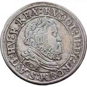 Rudolf II., 1576 - 1612, 3 Krejcar 1604, Hall, M-A.90 - varianta - otočená
