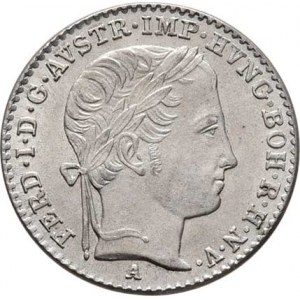 Ferdinand V., 1835 - 1848, 3 Krejcar 1846 A, Vídeň, 1.673g, krásná patina