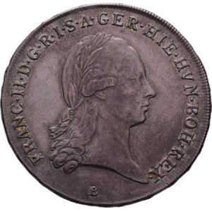 František II., 1792 - 1835, Tolar křížový 1797 B, Kremnica, 29.414g, nep.just.,