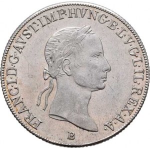František II., 1792 - 1835, 20 Krejcar 1835 B - s madonou, 6.668g, nep.hr.,