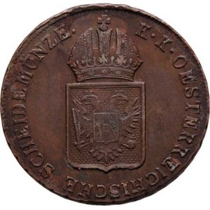 František II., 1792 - 1835, Cu Krejcar 1816 G, Nagybanya, 8.639g, nep.hr.,