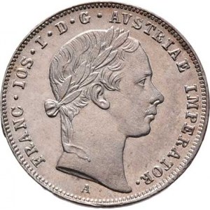 Konvenční měna, údobí let 1848 - 1857, 10 Krejcar 1853 A, 2.174g, nep.hr., krásná patina