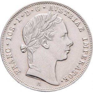 Konvenční měna, údobí let 1848 - 1857, 10 Krejcar 1854 A, 2.155g, nep.hr., nep.rysky R!