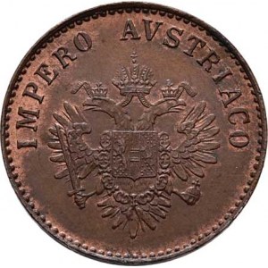 Konvenční měna, údobí let 1848 - 1857, 5 Centesimi 1852 M - menší typ, 5.341g, nep.hr.,