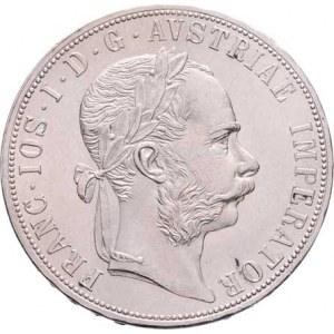 Rakouská a spolková měna, údobí let 1857 - 1892, 2 Zlatník 1882, 24.680g, nep.hr., nep.rysky