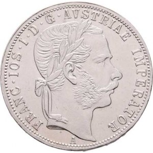 Rakouská a spolková měna, údobí let 1857 - 1892, Zlatník 1870 A, 12.361g, dr.hr., nep.rysky R!