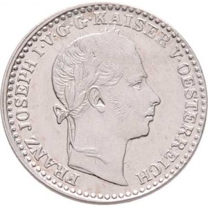 Rakouská a spolková měna, údobí let 1857 - 1892, 10 Krejcar 1865 V, 1.976g, nedor., dr.hr.,