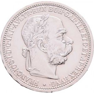 Korunová měna, údobí let 1892 - 1918, Koruna 1900, 4.987g, nep.hr., nep.rysky